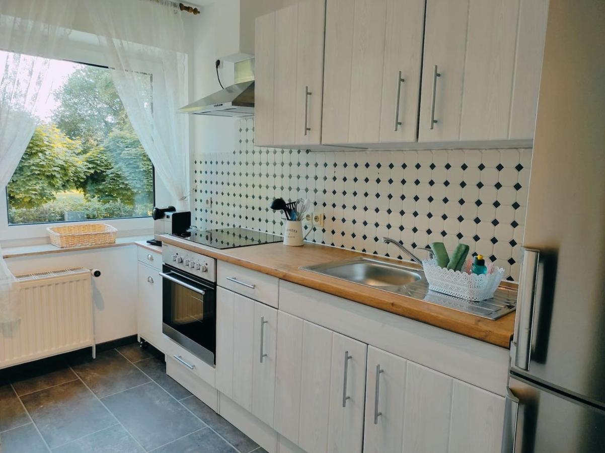 Sandkastenliebe Charmante Ferienwohnung In Villa Dornum Exteriör bild